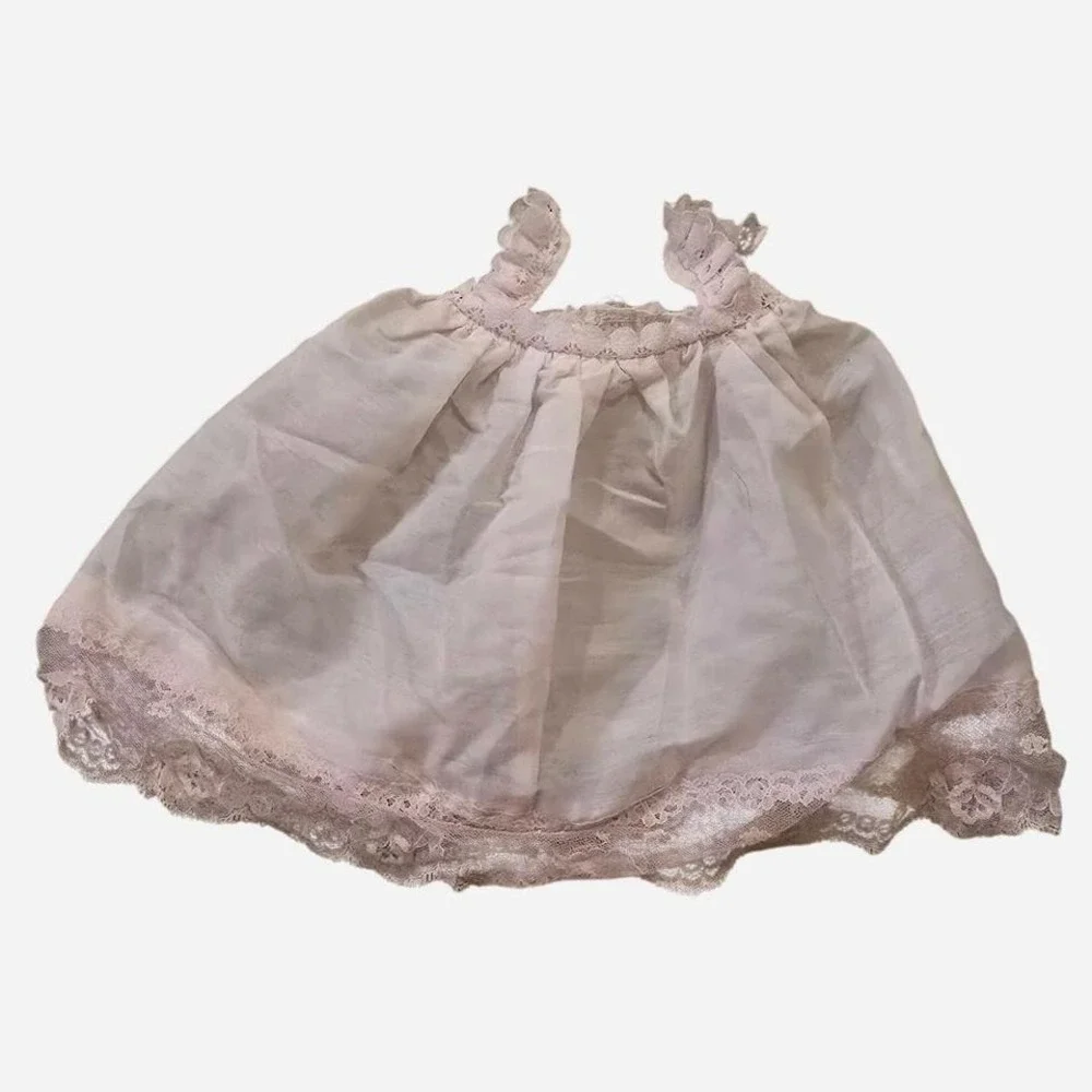 Vintage baby‎ dress w lace detail